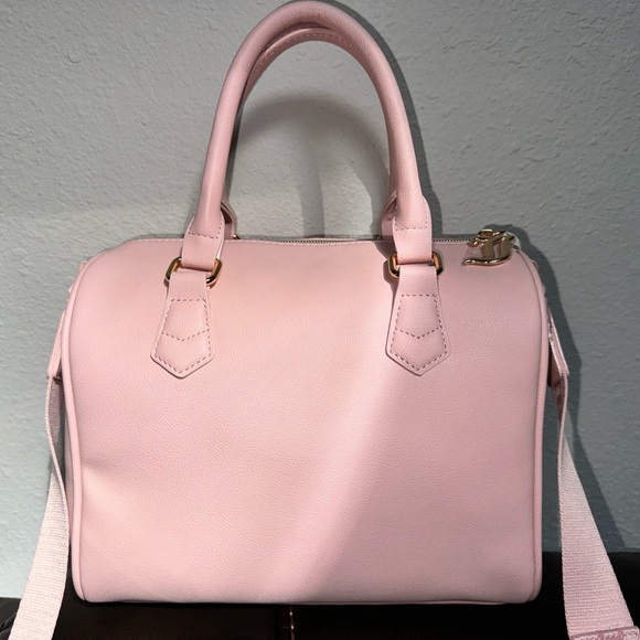 Juicy Couture Pink Obsession Satchel Crossbody Bag Pink NWT - Picture 4 of 5